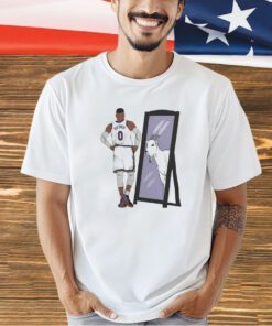 Russell Westbrook Los Angeles Lakers mirror goat T-shirt