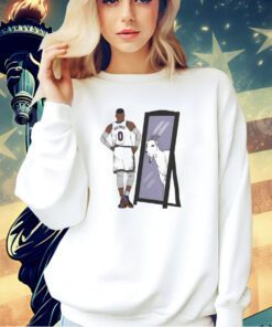 Russell Westbrook Los Angeles Lakers mirror goat T-shirt
