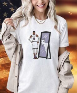 Russell Westbrook Los Angeles Lakers mirror goat T-shirt