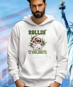Santa Claus rollin’ into the holidays Christmas shirt