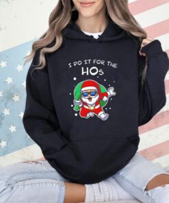 Santan Claus I do it for the Hos Christmas T-shirt