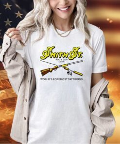 Smith St rod gun club world’s foremost tattooing T-shirt