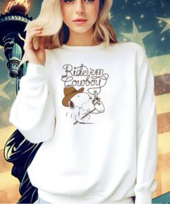 Snoopy ride ’em Cowboys T-shirt