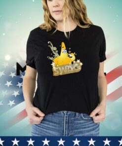 Spongebob Squarepants Patrick gold swag shirt