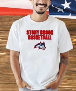 Stony Brook Seawolves basketball logo T-shirt