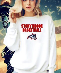 Stony Brook Seawolves basketball logo T-shirt