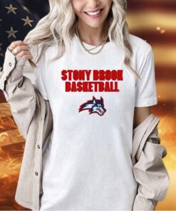 Stony Brook Seawolves basketball logo T-shirt