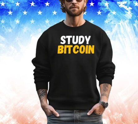 Study Bitcoin shirt