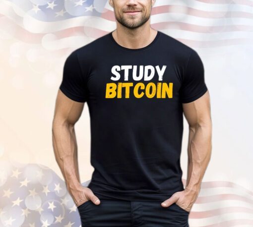 Study Bitcoin shirt