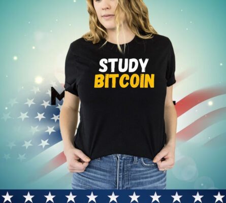Study Bitcoin shirt