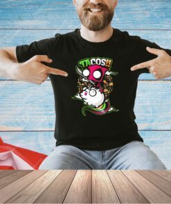 Tacos and Unicorns X Deadpool and Gir T-shirt