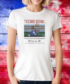 Tecmo Bowl Touch Down Bills Thurman Thomas T-Shirt