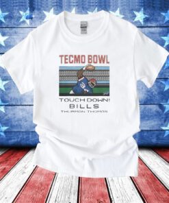 Tecmo Bowl Touch Down Bills Thurman Thomas T-Shirts
