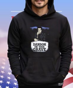 Ted Danson in the cemetery Danson on your Grave shirt