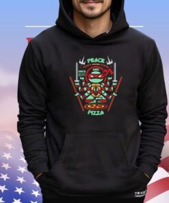 Teenage Mutant Ninja Turtles peace and pizza since 1984 shirt