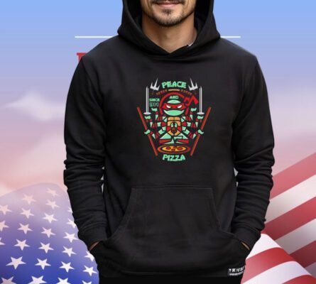 Teenage Mutant Ninja Turtles peace and pizza since 1984 shirt