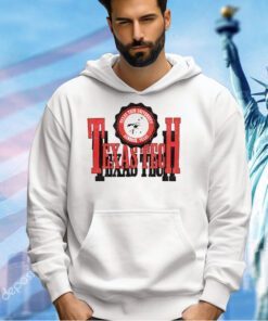 Texas Tech Red Raiders deconstructed crew fleece T-shirt