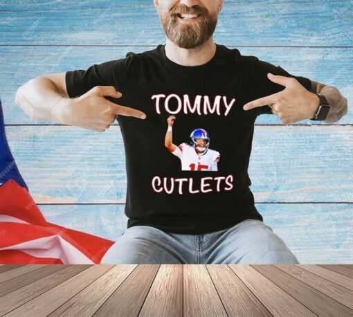 Tommy Cutlets DeVito Giants Pinched fingers shirt