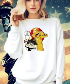 Ushio and Tora in the style of Calvin and Hobbes Tide and Tiger T-shirt