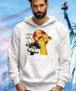 Ushio and Tora in the style of Calvin and Hobbes Tide and Tiger T-shirt