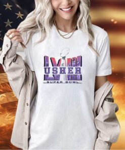 Ussher Super Bowl LVIII 2024 Halftime Show T-shirt