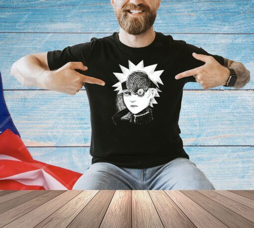 Uzumaki and Naruto Uzumaki spiral boy art T-shirt