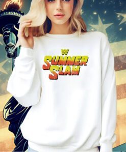 WWE Summerslam retro logo T-shirt