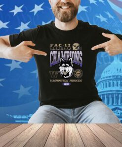 Washington Huskies 2023 Pac-12 Champions Shirt