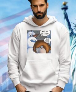 Why did ya stop brain freeze T-shirt