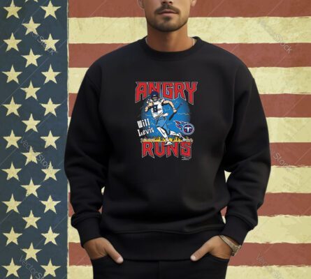 Will Levis Tennessee Titans Angry Runs Shirt