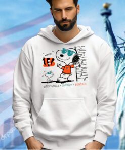 Woodstock Snoopy Bengals T-shirt