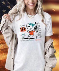 Woodstock Snoopy Bengals T-shirt