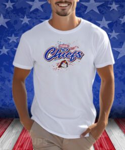 Youth peoria Chiefs silver youth performance T-Shirt