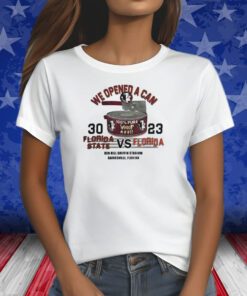 We opened a can Florida state seminoles 30 vs 23 Florida gators Shirts