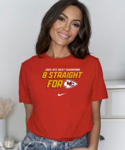 Kansas City Chiefs Afc West Division Champions 8 Straight For Shirt