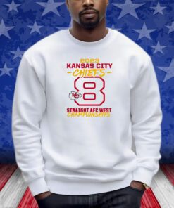 Kansas City Chiefs Eight-Time Afc West Division Champions Shirts