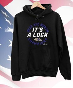 Baltimore Ravens 2023 AFC North Division Champions T-Shirts