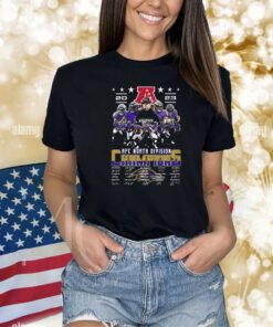 Baltimore Ravens 2023 Afc North Division Champions Shirts