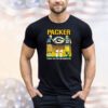 Bart Starr and Aaron Rodgers Green Bay Packers thank you for the memories signatures shirt