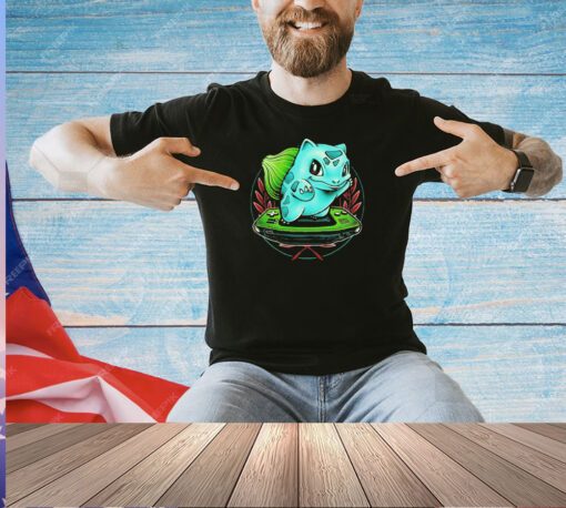 Bulbasaur Pokemon gamer T-shirt