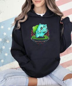 Bulbasaur Pokemon gamer T-shirt
