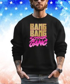 Bullet Club Gold The Acclaimed – Bang Bang Scissor Gang Shirt