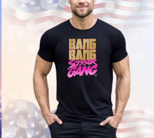 Bullet Club Gold The Acclaimed – Bang Bang Scissor Gang Shirt