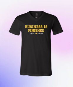 Business Is Finished Michigan 2023 National Champions Shirt