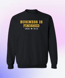 Business Is Finished Michigan 2023 National Champions Shirt
