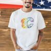Calgary Flames Pride logo T-shirt