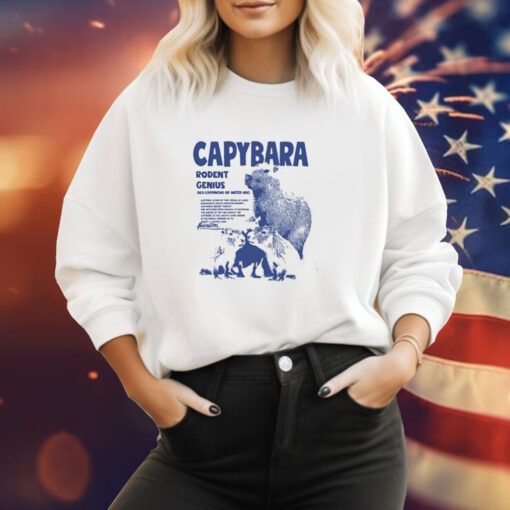 Capybara Rodent Genius Sweatshirt