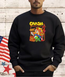 Crash Bandicoot Whoa Crash Cartoon T-shirt