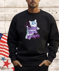 Cute cats and graps shirt