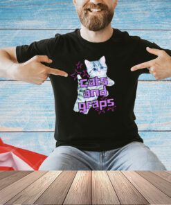 Cute cats and graps shirt